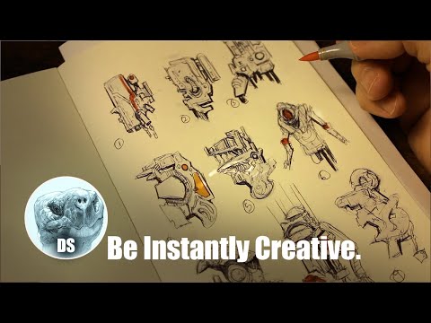 UNLOCK YOUR IMAGINATION WITH THESE ART EXERCISES