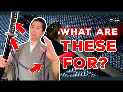 What Tsuba Ring, Tsuka-maki Wrapping, and Sageo String Are Really For