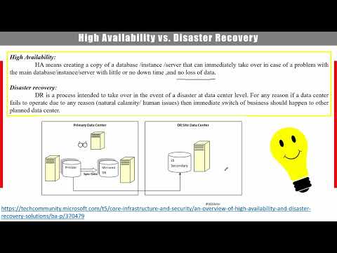 SQL Server HA & DR Intro | RTO, RPO | Log Shipping Introduction