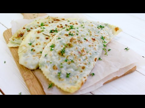 КУТАБЫ С ЗЕЛЕНЬЮ И СЫРОМ