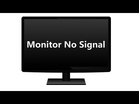 How to Fix Computer No Display Or No Signal On Monitor| Fix Monitor Going To sleep Mode black screen