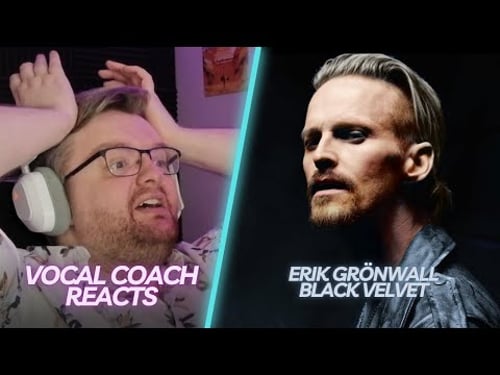 THIS IS SO GOOD! - Black Velvet by Erik Grönwall | Vocal Coach Reacts