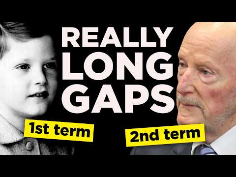 Really long gaps of time between things