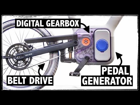 Here’s Why the $4,500 Rivian eBike Uses a Digital Gearbox & Belt Drive!
