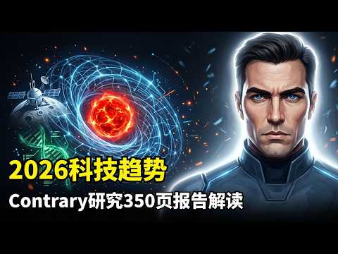【修正版】2026年科技趋势 | Contrary 350页报告解读 | 算力能源 | 中国核电 | DeepSeek | 自动驾驶 | Waymo | GLP1 | Neuralink | 计算理论