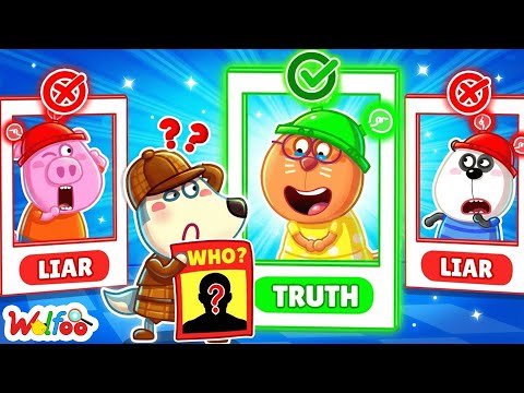 Are You a Liar? 🤥 🕵️ Lie Detector Test with Detective Wolfoo | Kids Cartoon | Wolfoo Cartoon