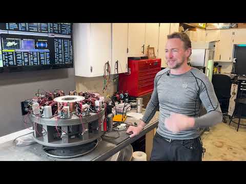 Searl Effect Generator Live Demo | Isaiah Ritchey | Portland 2024