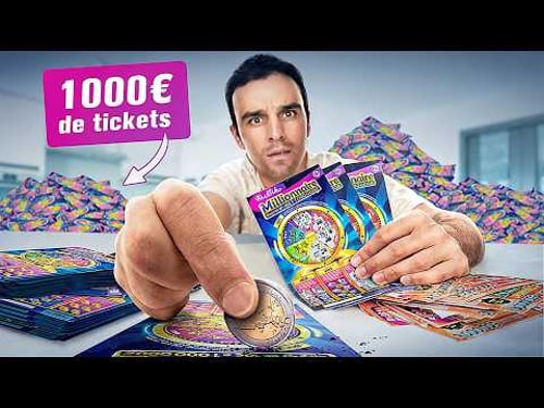Je gratte 1000€ de tickets, combien je gagne ?
