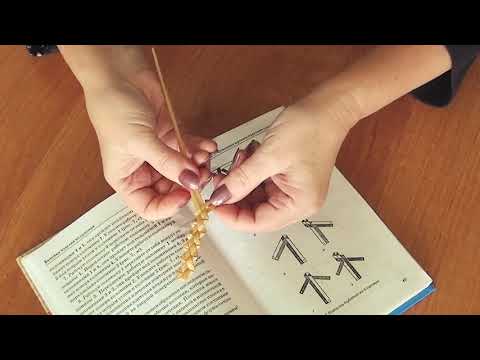 Видеоурок #5 Винтовое плетение из 5-ти соломин