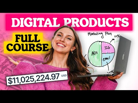 How I Market My Digital Products (FREE COURSE)