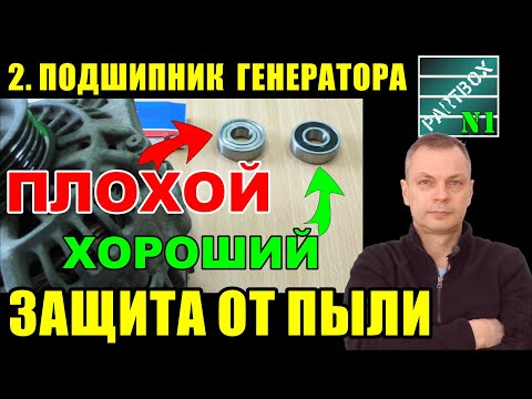 Часть 2. Как выбрать подшипник, который будет служить долго. ПЫЛЬНИКИ РЕШАЮТ ВСЁ.