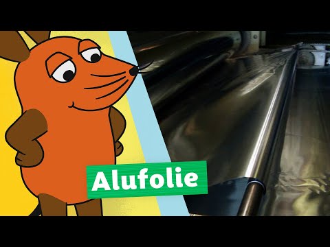 Warum hat Aluminiumfolie eine glatte und eine matte Seite? | Die Maus | WDR