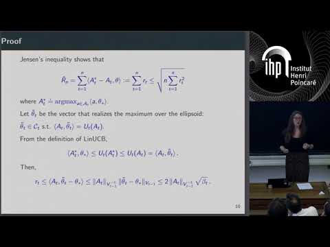 Contextual Bandit: from Theory to Applications. - Vernade - Workshop 3 - CEB T1 2019