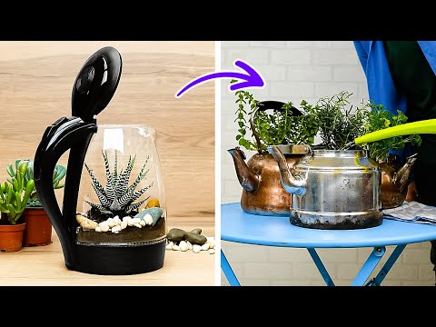 Turn Trash into Treasure! ♻️✨ Easy DIY Hacks to Upgrade Your Balcony or Backyard #upcycleideas