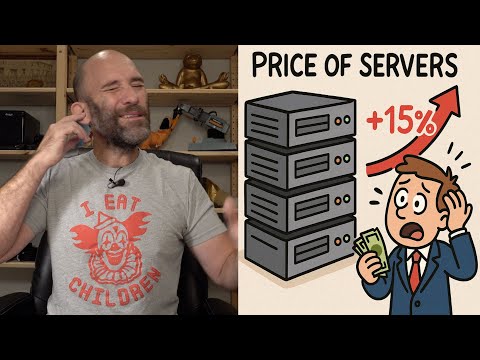 AI Driving Server Prices Up by 15% - Sam Altman Killing Tech
