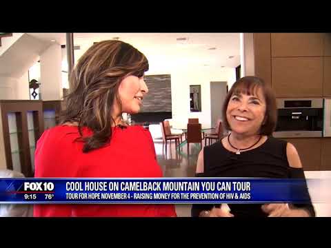 Joan Shows Amazing Mountain Retreat on Fox 10 Arizona!