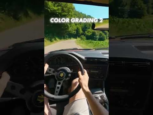 So, here’s a quick edit of the key steps I take when making my POV videos. #pov #bmw