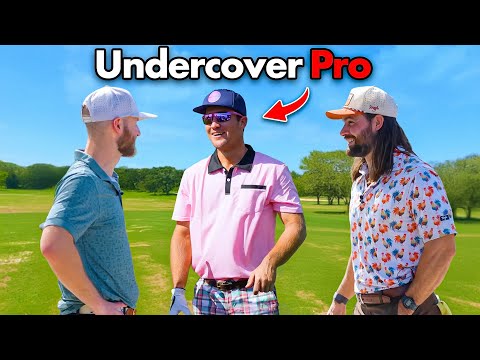 We DISGUISED a PGA TOUR tour player on the Golf course…