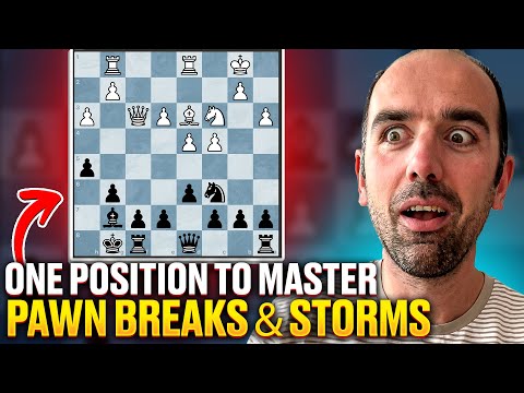 Learn Pawn Breaks and Pawn Storms Instantly With This One Position