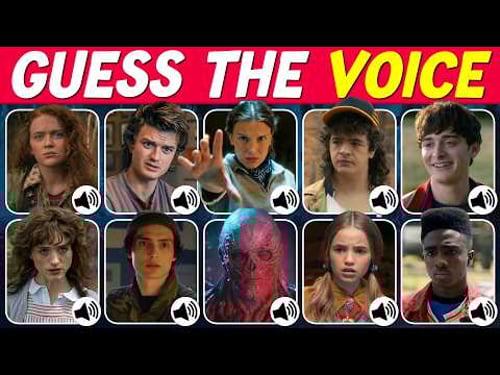 Guess The Voice π | The ULTIMATE Stranger Things 5 Fan Quiz