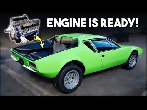 The Engine Is Done.. And It's a Monster! DeTomaso Pantera (Update 5)