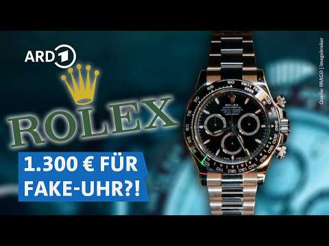 Fake Rolex? So gut sind gefälschte Luxus-Uhren wirklich ⌚🤔 | Echt? WDR