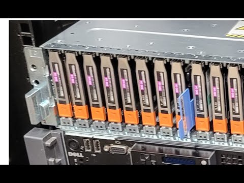 What not to buy when picking a Disk Array on Ebay for your home lab. Say no to Dell MEMC KTNSTL4 FC