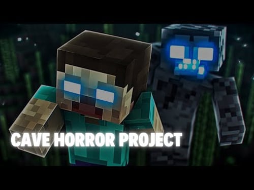 Minecraft Surviving 10 Days In Cave Horror Project... No Commentary