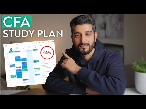 My 90th percentile CFA study plan