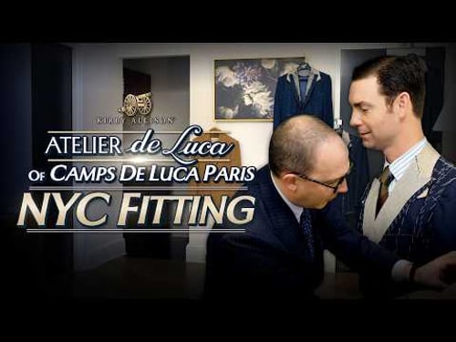 From Paris to New York: My Second Bespoke Fitting with Julien de Luca | EP2 | Kirby Allison