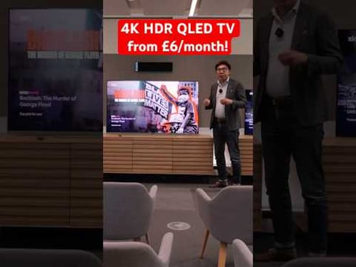 Buy a 4K HDR QLED TV from ยฃ6/month!