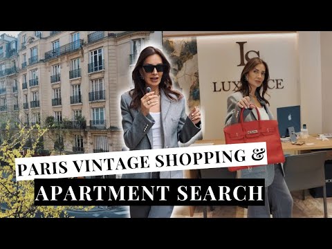 Vintage Shopping in Paris + Touring a Paris Apartment!