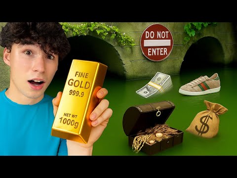I Found a Creek Full of Stolen Money!