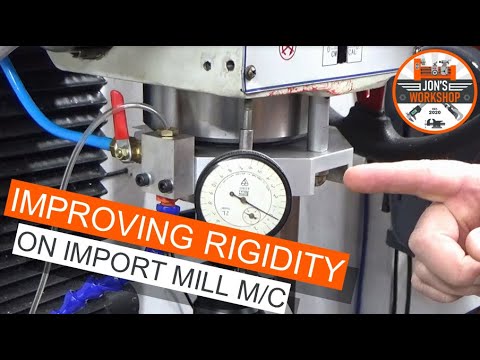 Improving Rigidity on a RongFu Clone Milling Machine