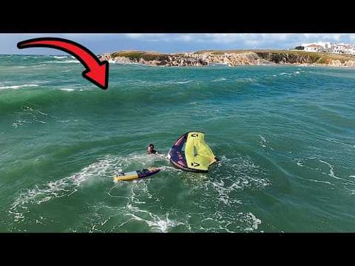 HOW TO BREAK YOUR WING FOIL BOARD IN 10 MINS - PENICHE POUNDING!