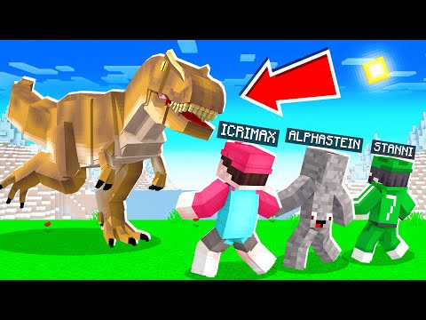 der ENDBOSS DINO greift UNS an! (Youtuber Insel 3)