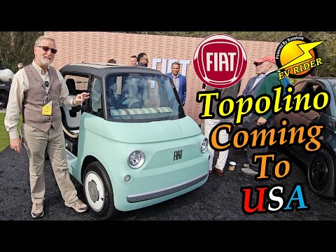 1st Look: US-Bound Fiat Topolino LSV EV