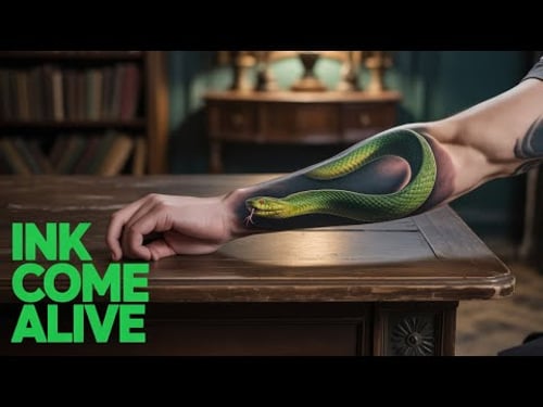 AMAZING TATTOO'S COME TO LIFE!