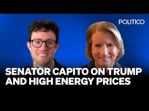 Sen. Capito on high energy prices, permitting reform and Trump's bid to kill wind power | Energy Pod