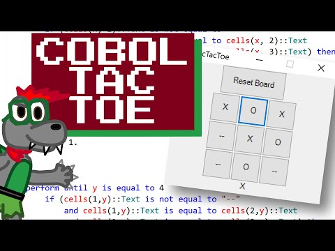 Making a Simple Tic-Tac-Toe Game in COBOL