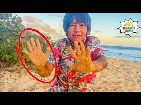 How to keep your hands clean at the Beach!!