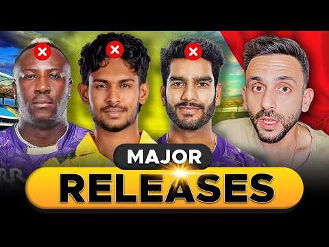 Russell, Pathirana, Venkatesh among BIG MONEY releases | IPL 2026 Retentions | Jatin Sapru