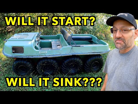 Fixing An Abandoned Argo Amphibious Vehicle, Will It Start?