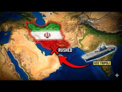 Why the US Navy Rushed USS Tripoli to the Strait of Hormuz