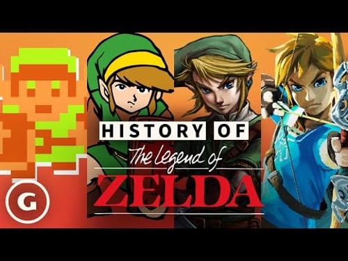 History of The Legend of Zelda (Mainline Series)