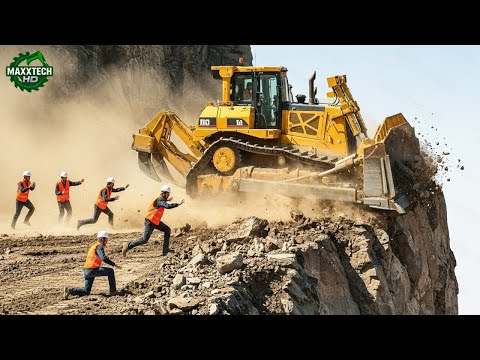 Jaw-Dropping Bulldozer Operator Skills Caught on Camera So Crazy You’d Think They’re Fake! #41