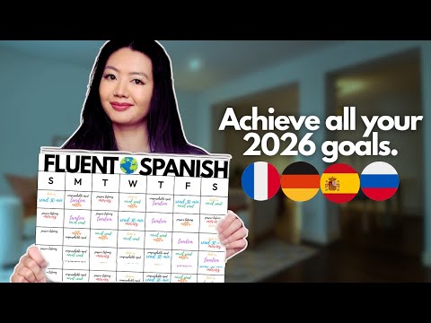 Achieve ALL your 2026 language learning goals by asking this one question.