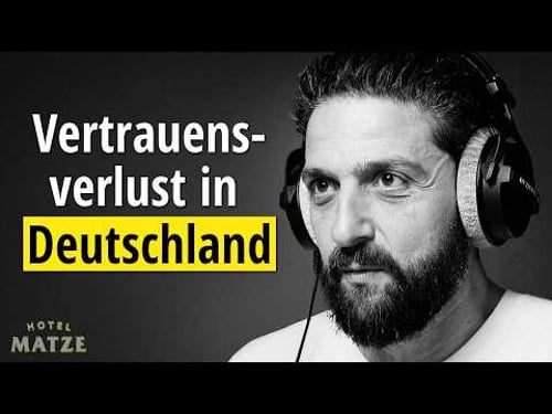 Vertrauensverlust in Deutschland, Populismus, Migration - Soziologe Aladin El-Mafaalani