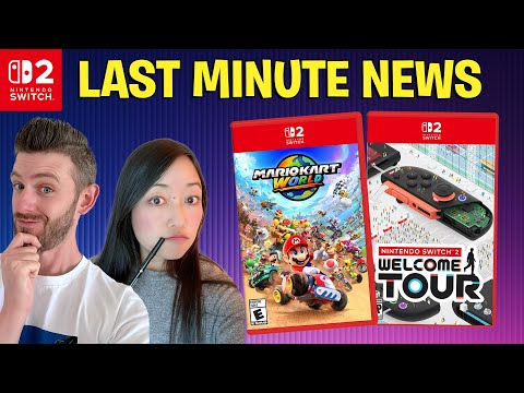 Reacting to Nintendo's Final Switch 2 Pre-Launch News Drop