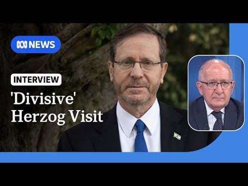 Isaac Herzog 'should not be welcomed into Australia': UN commissioner | ABC NEWS